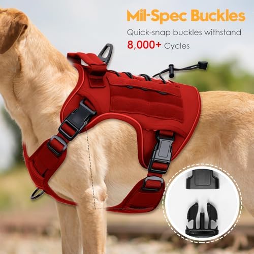Heavy-Duty Tactical Dog Harness - Image 3