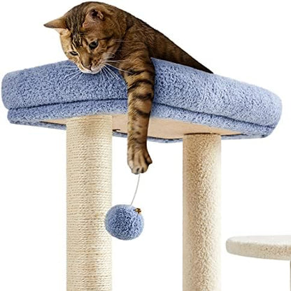 Yaheetech Cat Tree, 35.5in Cat Tower - Image 6