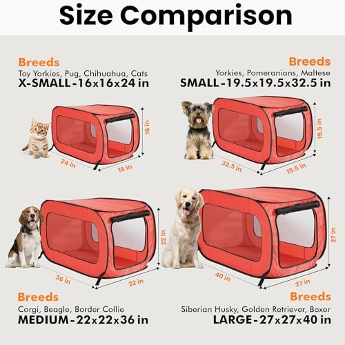 Portable Collapsible Pop Up Kennel - Image 3