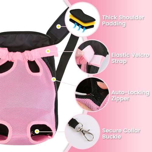 Mosago Dog Backpack Carrier, Front Chest Carrier - Image 5