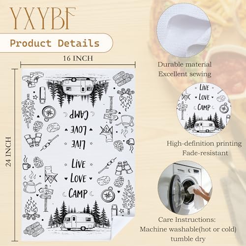 Camping Lover Gifts Hand Dish Tea Towels - Image 7