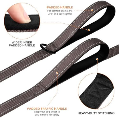 Joytale Dog Leash for Large Dogs that Pull, Double Handle - Image 2
