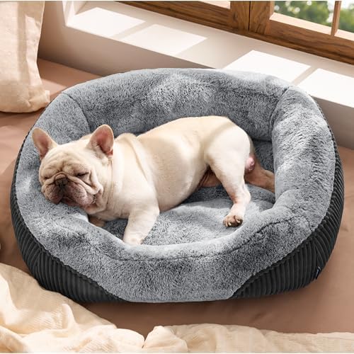 Bedsure Washable Dog Bed Medium Size Dog Rectangle Big Pet Bed by BEDSURE