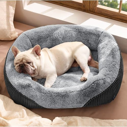 Bedsure Washable Dog Bed Medium Size Dog Rectangle Big Pet Bed by BEDSURE