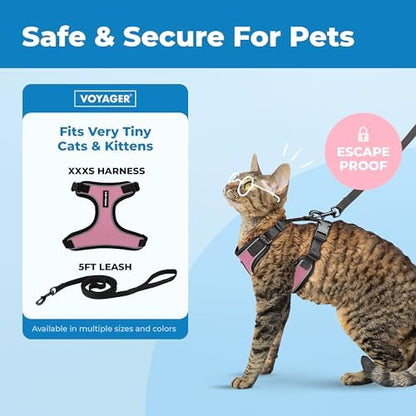 Voyager Escape-Proof Step-in Cat Harness & Leash - Image 2
