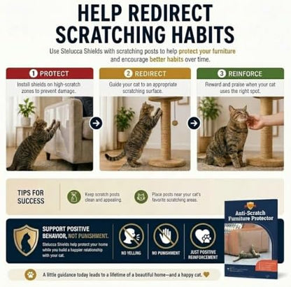 Stelucca Amazing Shields Cat Scratch Furniture Protector - Image 7
