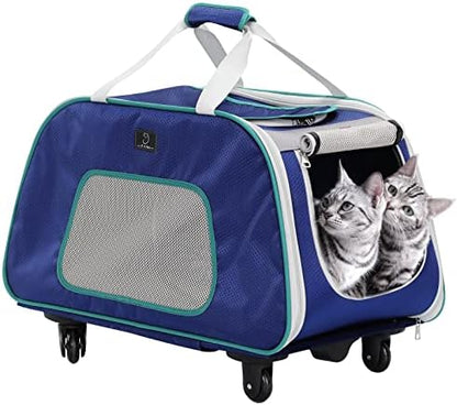 A 4 Pet Foldable Dog Carrier on Wheels by A4PET