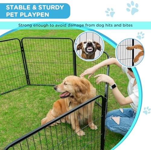 BestPet | Dog Playpen Extender | 32", 2 Panels | Expandable Design - Image 6