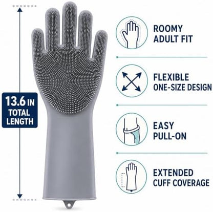 Silicone Dishwashing Gloves - Image 3