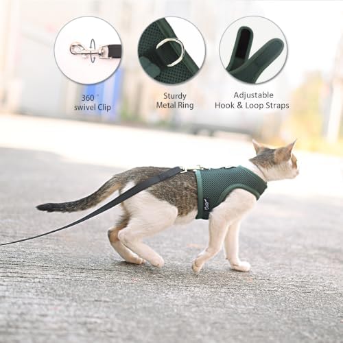 Cat Harness and Leash Set for Walking Escape Proof - Image 5