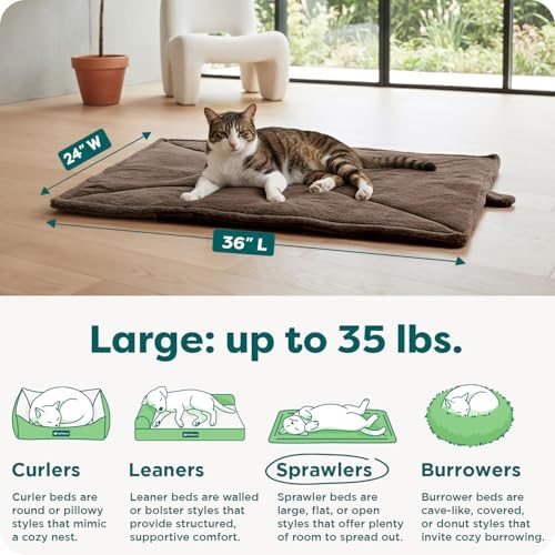 FurHaven ThermaNAP Self Warming Cat Mat, Dog Bed - Image 3