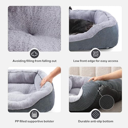 INVENHO Large Dog Beds Large Sized Dog, Washable Orthopedic Warming Soft - Image 3