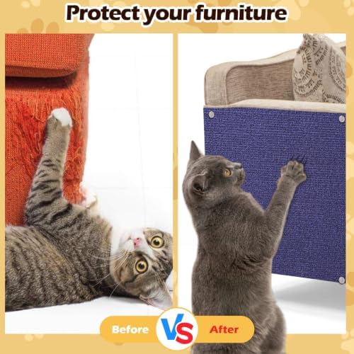 Cat Scratch Furniture Protector, 78.7"x15.8" Cat Scratch Pad - Image 5