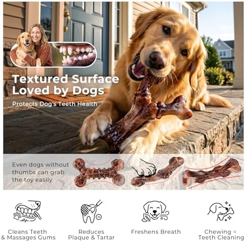 Kseroo 6-Pack Bacon Flavored Dog Chew Toys - Image 4