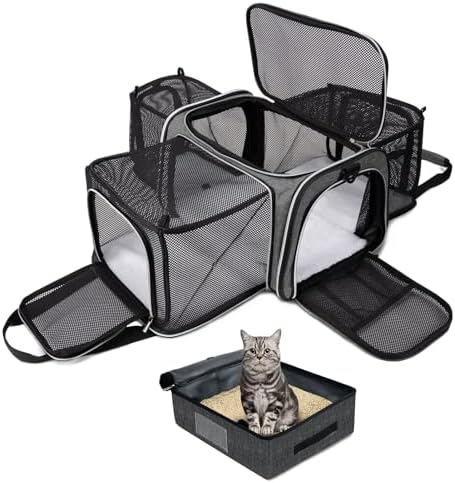 BAGLHER Expandable Cat Carrier by BAGLHER