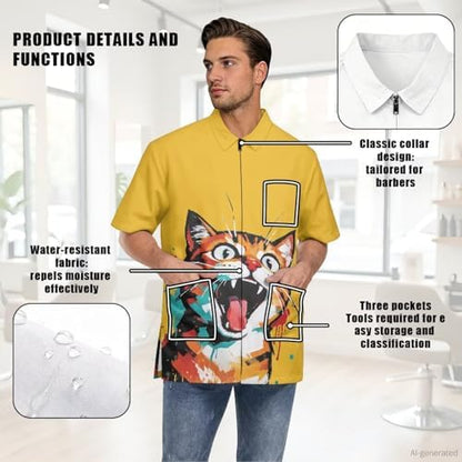 Stylist Smock, Professional Design Water & Hair Proof - Image 6