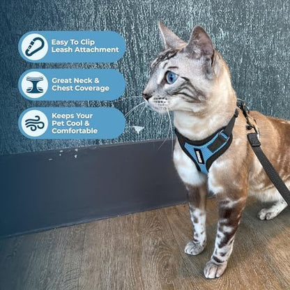 Voyager Step-in Lock Cat Harness & Leash Set - Image 5