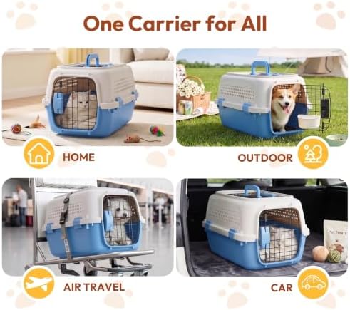 Airline Approved Cat Carrier, Dual-Entry Pet Carrier - Image 6