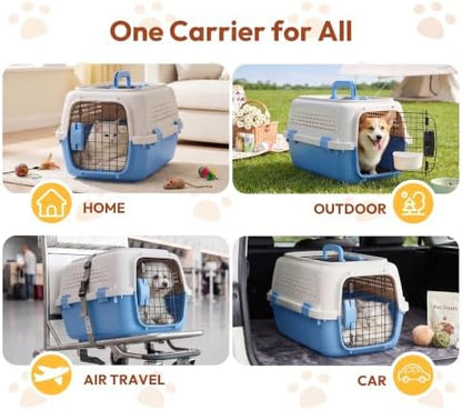 Airline Approved Cat Carrier, Dual-Entry Pet Carrier - Image 6