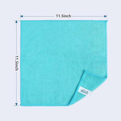 HOMEXCEL 150PK Microfiber Cleaning Cloth, Cleaning Rag - Image 2