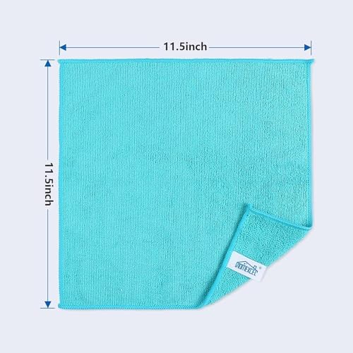 HOMEXCEL 12PK Microfiber Cleaning Cloth, Cleaning Rag - Image 2