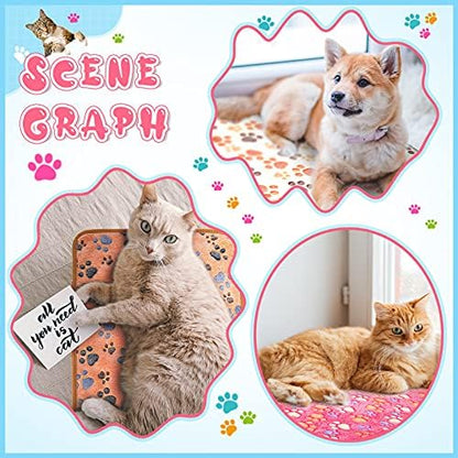 Tatuo 4 Pcs Fleece Dog Blankets - Image 3