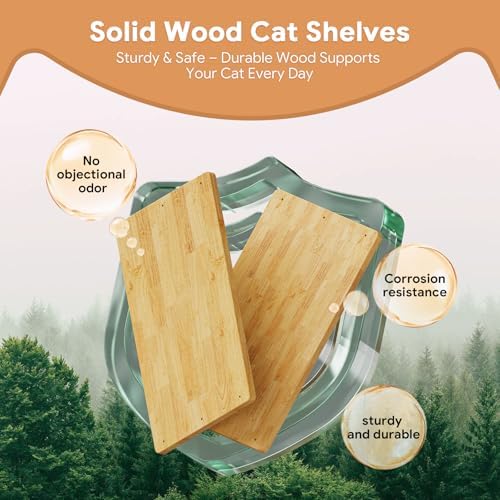 3Pcs 14"×8" Large Cat Wall Shelves - Image 4