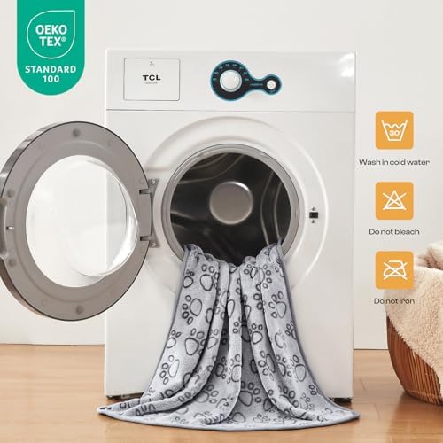 Luciphia Dog Blanket 3 Pack, Soft Cozy Fleece Throw - Image 6