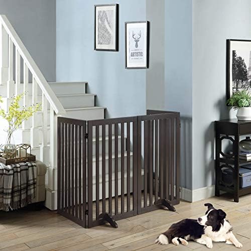 unipaws 36”H Free Standing Pet Gate - Image 3