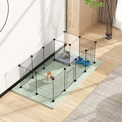 Pet Playpen, Small Animal Cage DIY Wire Fence - Image 2