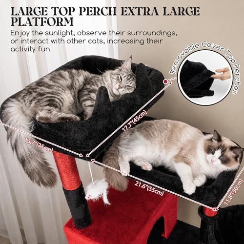 Globlazer Sturdy Extra Large Gothic Cat Tower - Image 2