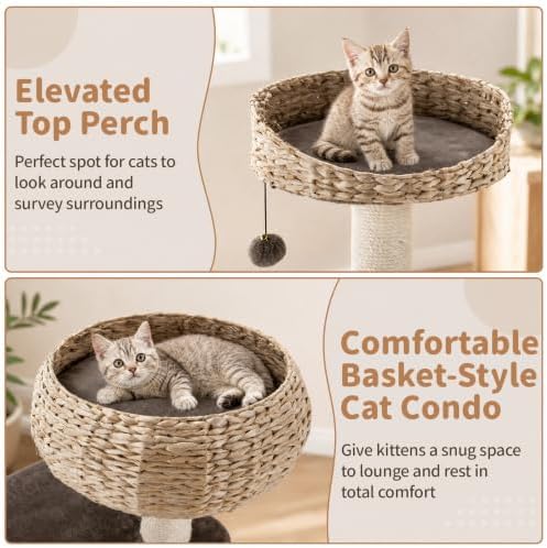 PETSITE 41 Inch Modern Cat Tree - Image 5
