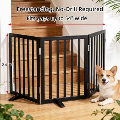 ZJSF Freestanding Indoor Dog Gate - Image 2