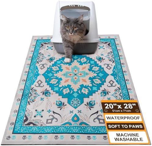 BEAUTYZOO Cat Litter Mat, Waterproof by BEAUTYZOO