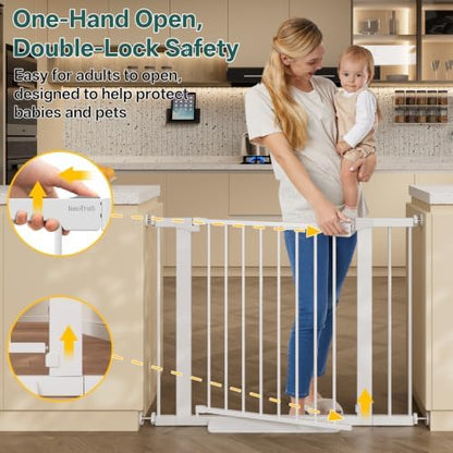 InnoTruth 29.6-39.1 in Wide Baby Gate - Image 3