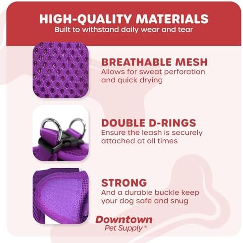 Downtown Pet Supply Step-in Dog Harness – No Pull, Adjustable Padded Mesh - Image 4
