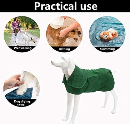 Geyecete Dog Drying Coat - Image 4