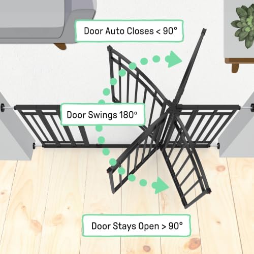 Ingenuity Multi-Use Decorative Extra Tall Walk-Thru Baby Gate, Fits Openings - Image 7