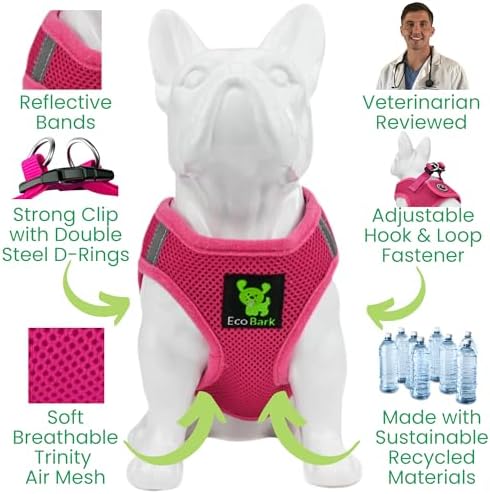 EcoBark Fully Adjustable Double Padded Step in Dog Harness - Image 4