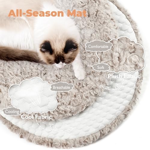 Easyego Modern Cat Tree, 39.9" Aesthetic Wood Cat Tree Tower - Image 3