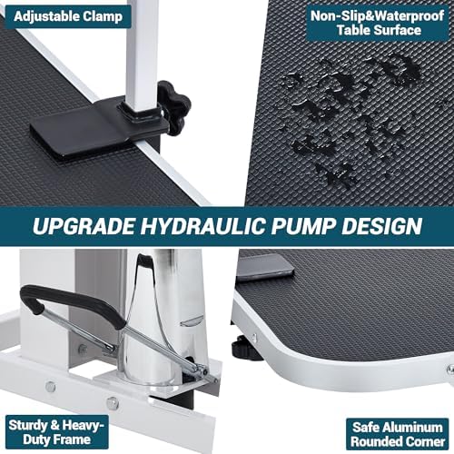 43 Inch Hydraulic Dog Grooming Table - Image 6