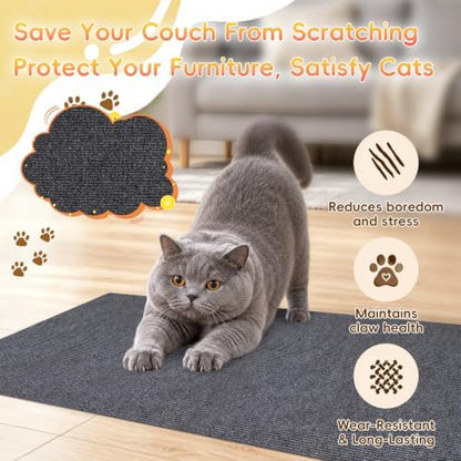 Cat Scratch Furniture Protector, Self-Adhesive Cat Couch Protector - Image 2