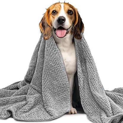 NVNAN Microfiber Dog Towel for Drying Dogs, 40 x 24 Inch Super Absorbent Pet by NVNAN