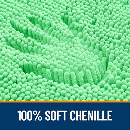 OLANLY Small Bathroom Rugs 24x16, Extra Soft Absorbent Chenille Bath Rugs - Image 3