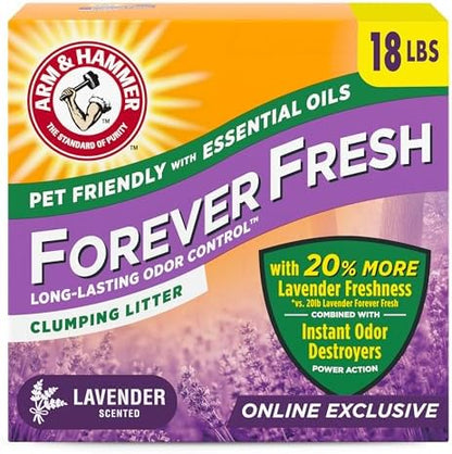 Arm & Hammer Forever Fresh Clumping Cat Litter Lavender, by ARMHAMMER