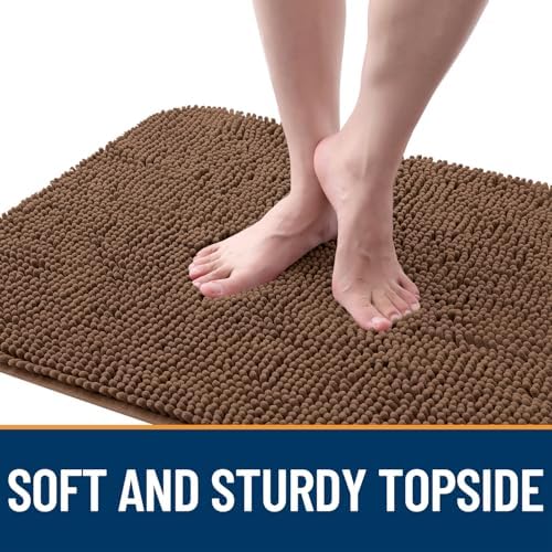 OLANLY Dog Door Mat for Muddy Paws 70x32, Super Absorbent Chenille Mud Mat - Image 4