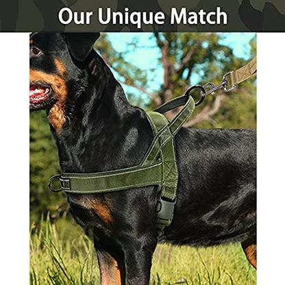 Green No Pull Dog Harness for Small Medium Large Sized Dog, Reflective Escape - Image 4
