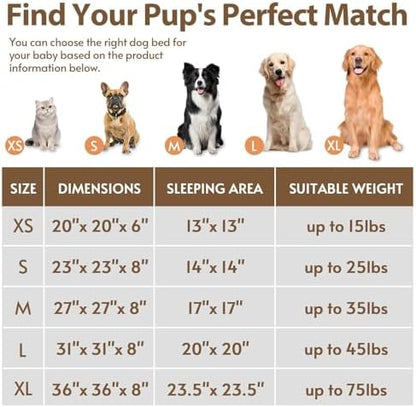 JOLLYVOGUE Calming Small Dog & Cat Bed - Image 6