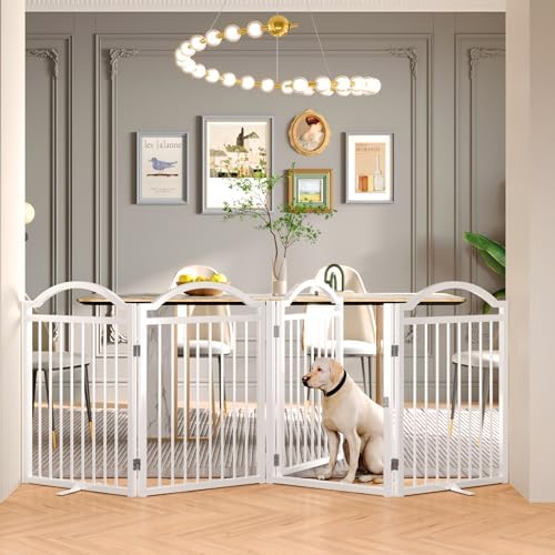 BHG Metal No-Assembly Freestanding Dog Gate by BHG