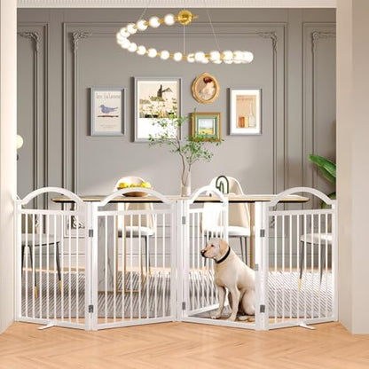 BHG Metal No-Assembly Freestanding Dog Gate by BHG